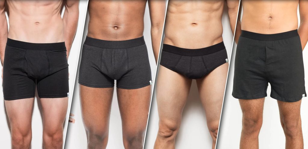 Men's Underwear designed in a Wide Range of Styles and Brands